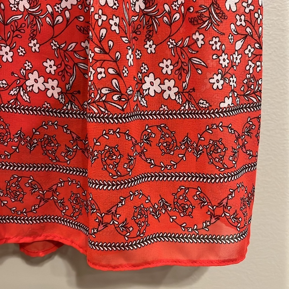 Max Studio Floral Skirt - Picture 3 of 6